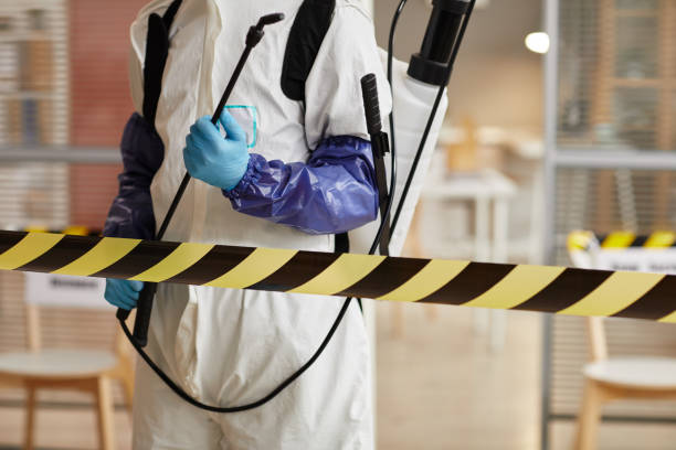 Professional Biohazard technician working in Brownsville, TX